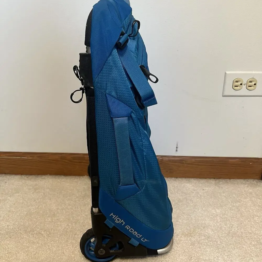 Osprey Ozone High Road LT 18” Rolling Luggage Wheeled Suitcase Travel Blue Carry